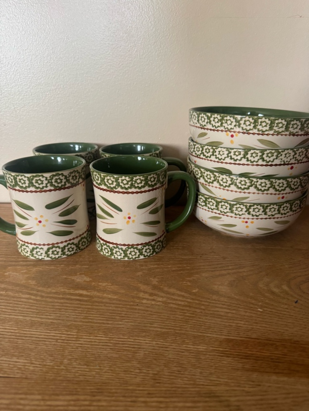 Temp‑Tations Old World Mugs and Bowls Set
